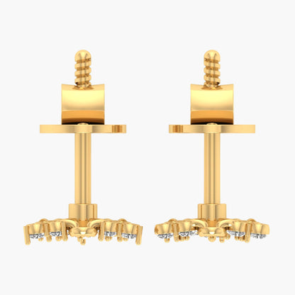 Power Blossom Diamond Earrings