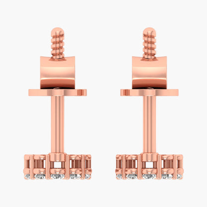 Circle of Grace Diamond Earrings