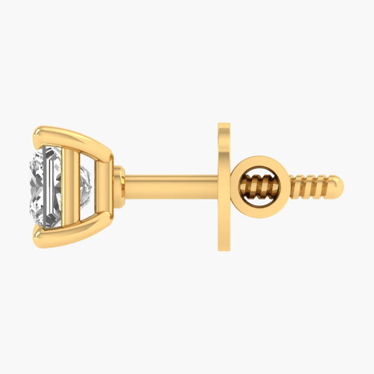 Pongs Square Diamond Earrings