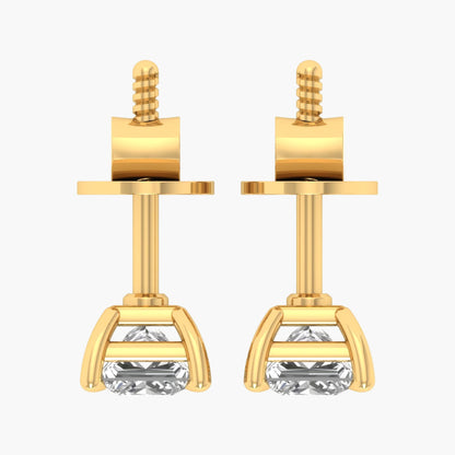Pongs Square Diamond Earrings