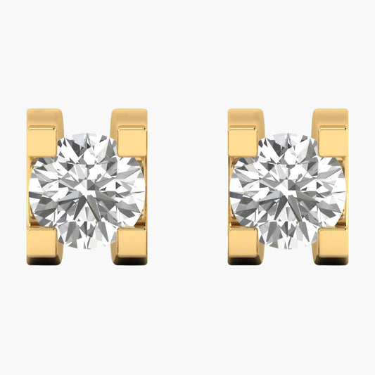 Pretty Pious Diamond Earrings