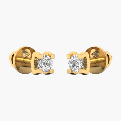 Pretty Pious Diamond Earrings
