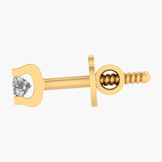 Pretty Pious Diamond Earrings