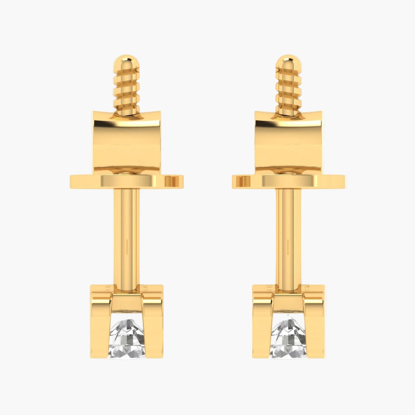 Pretty Pious Diamond Earrings