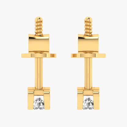 Pretty Pious Diamond Earrings