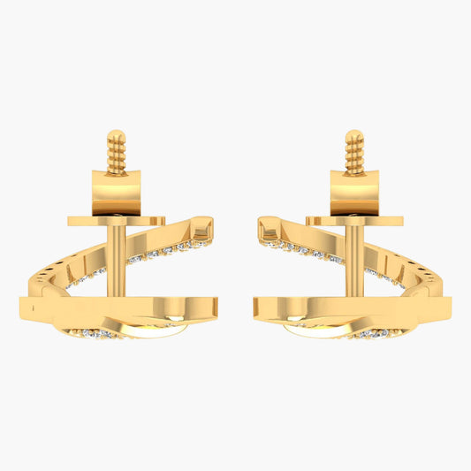 Skyla Wings Diamond Earrings