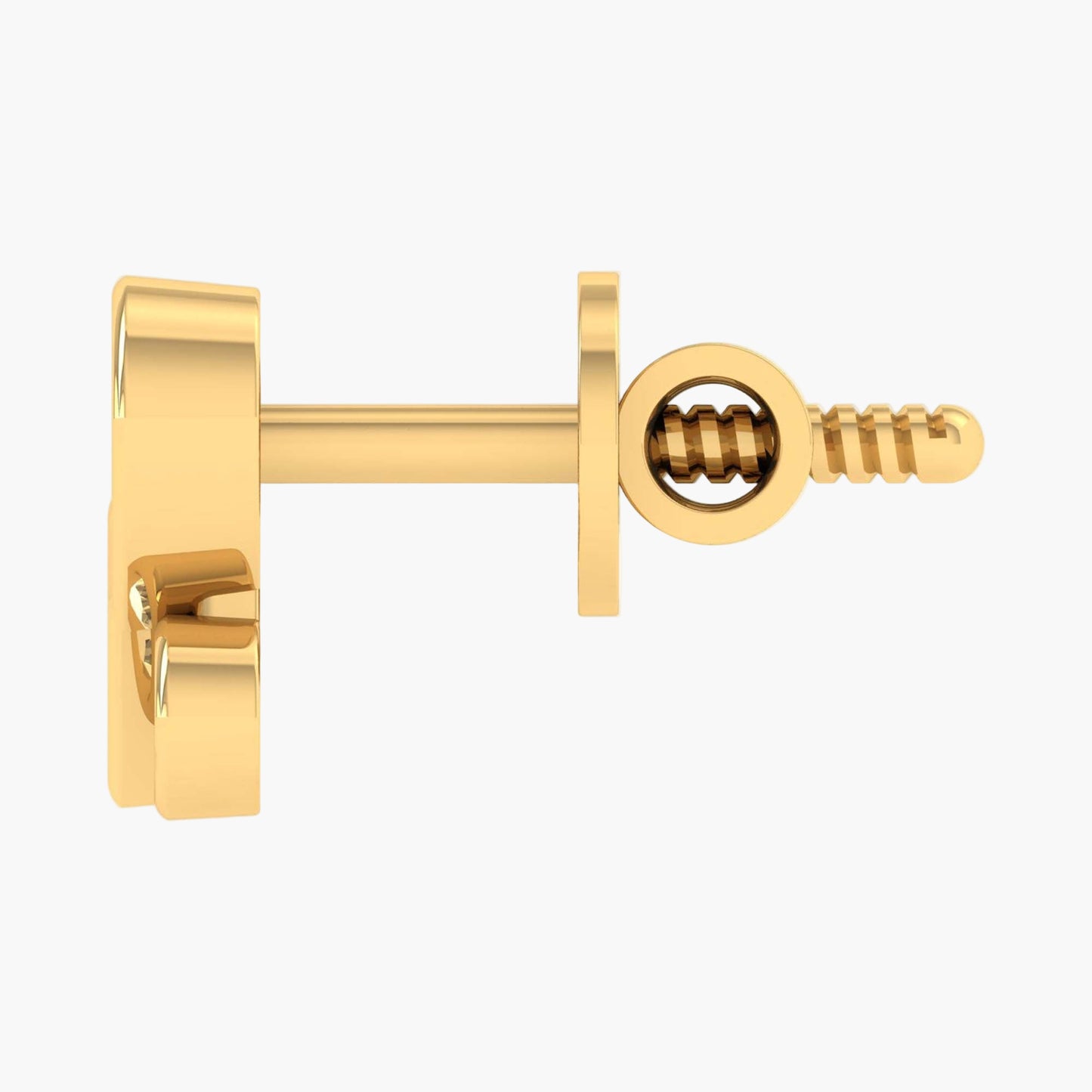 Duo Loop Edge Diamond Earrings
