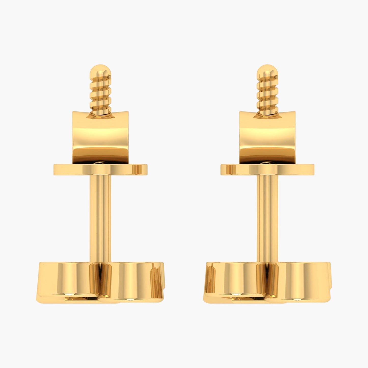 Duo Loop Edge Diamond Earrings
