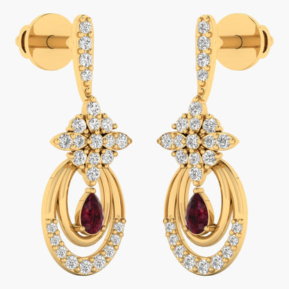 Radha Rani Diamond Earrings
