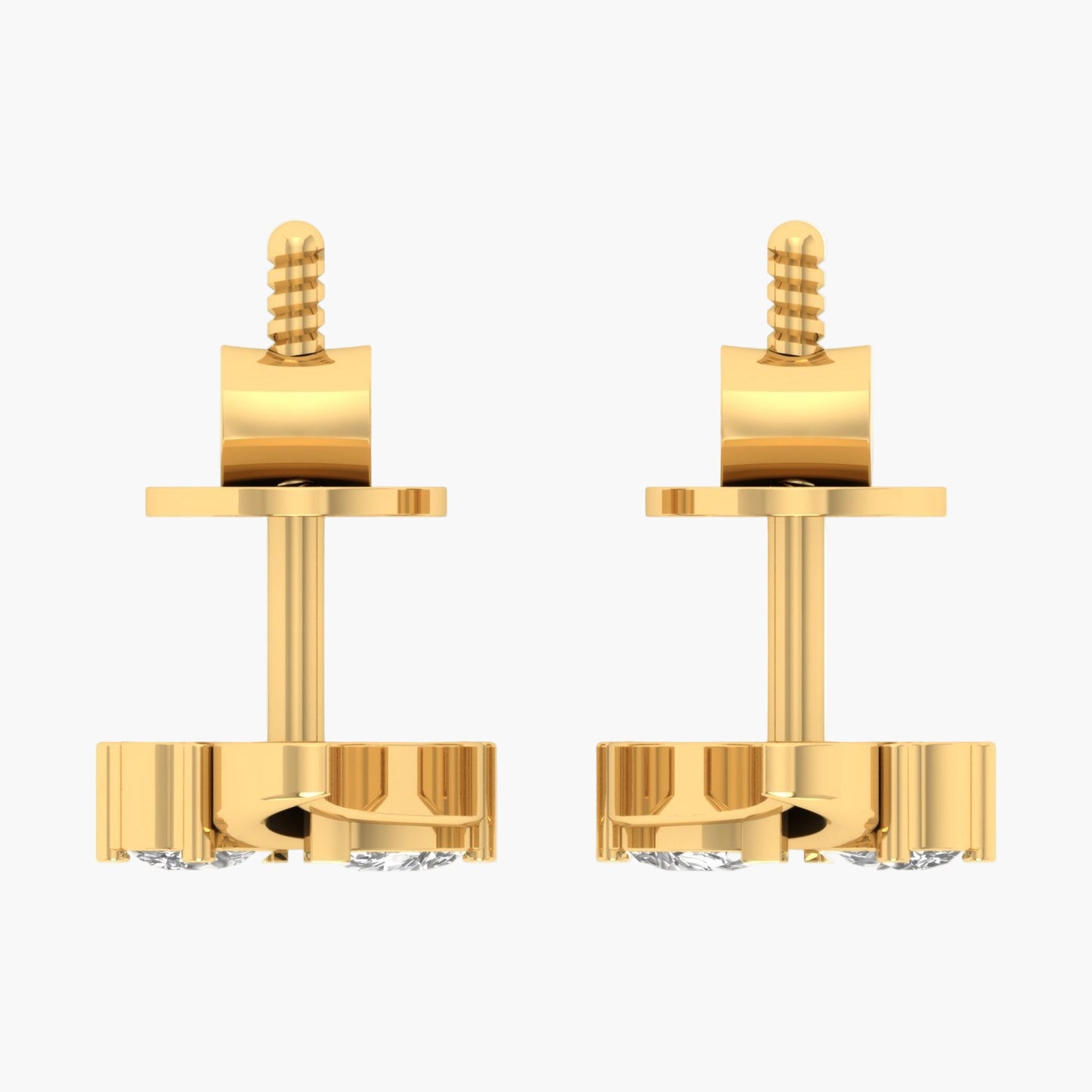 Flawless Twirl Diamond Earrings