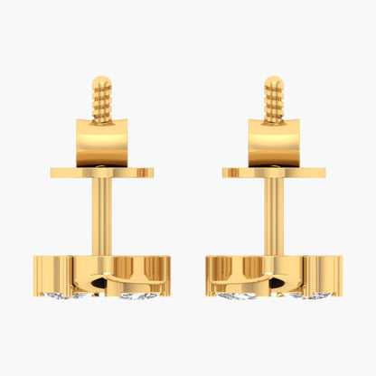 Flawless Twirl Diamond Earrings