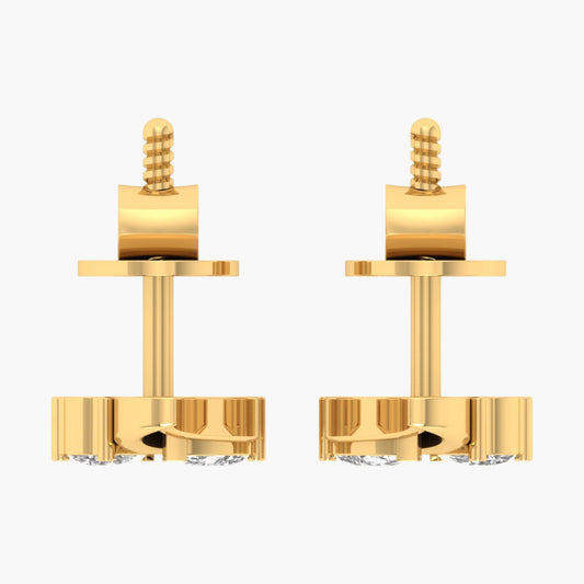 Flawless Twirl Diamond Earrings