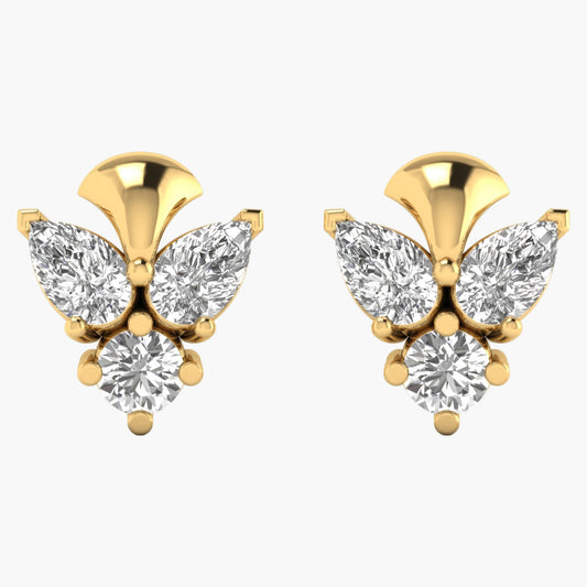 Daisy Spark Diamond Earrings