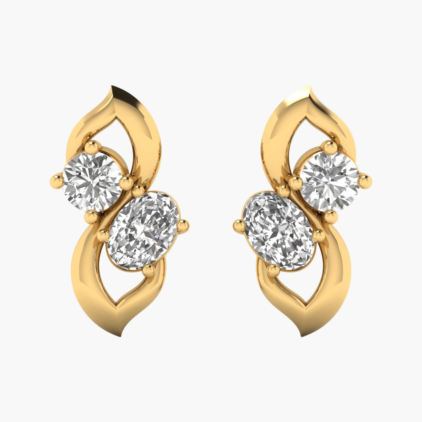 Pure Infinite Diamond Earrings