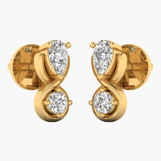 Velouria Arcs Diamond Earrings