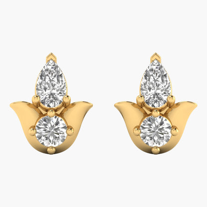 Diya Chamak Diamond Earrings