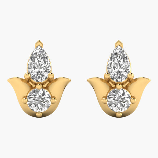 Diya Chamak Diamond Earrings