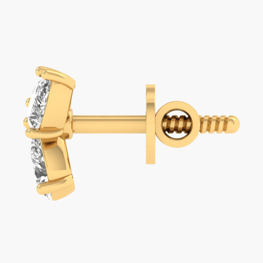 TriFusion Diamond Earrings