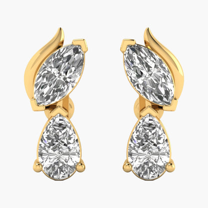 Echoform Diamond Earrings