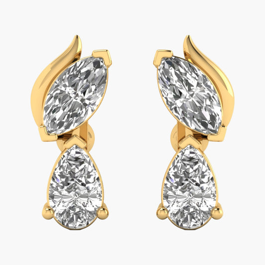 Echoform Diamond Earrings