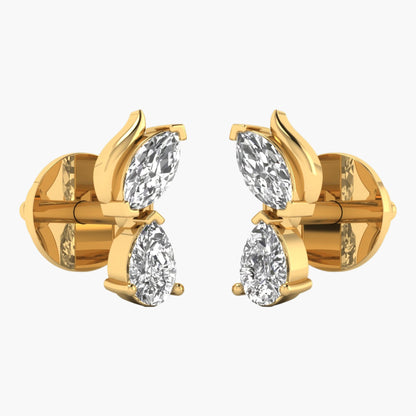 Echoform Diamond Earrings