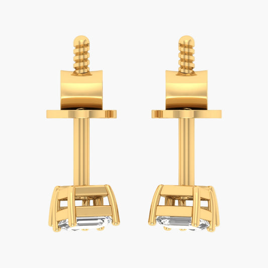 GeoBalance Diamond Earrings