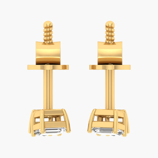 Dynamic Toi-et-Moi Diamond Earrings