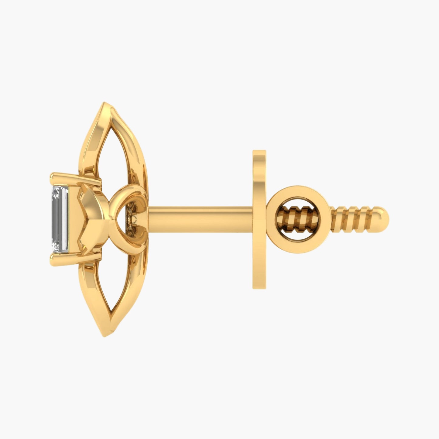 Snowflake Diamond Earrings