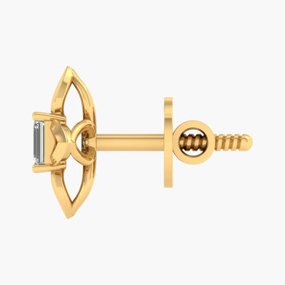 Snowflake Diamond Earrings