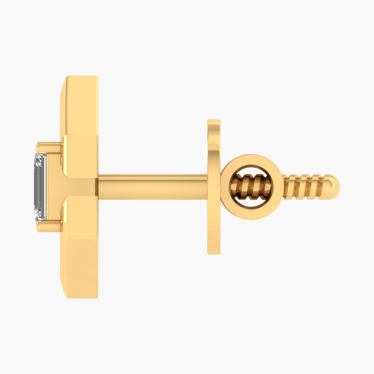 Orris Arcs Diamond Earrings