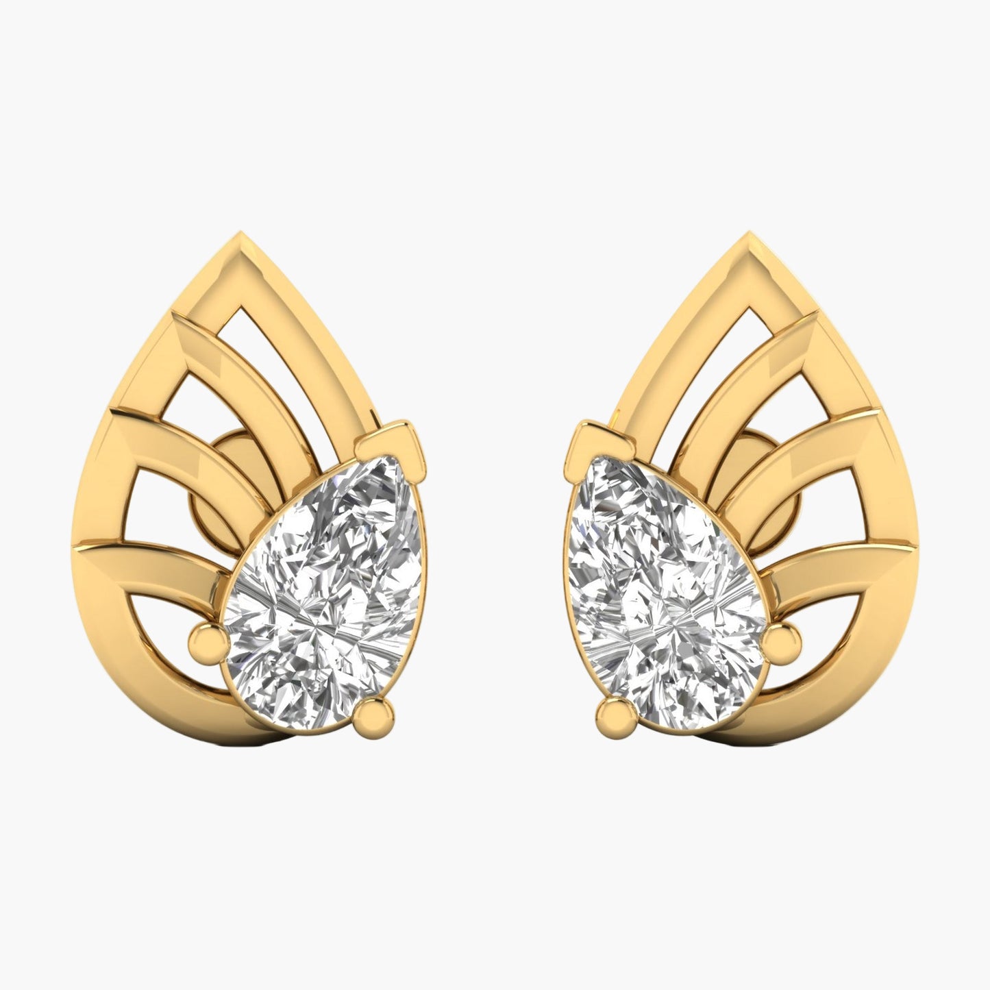 Shielder Diamond Earrings