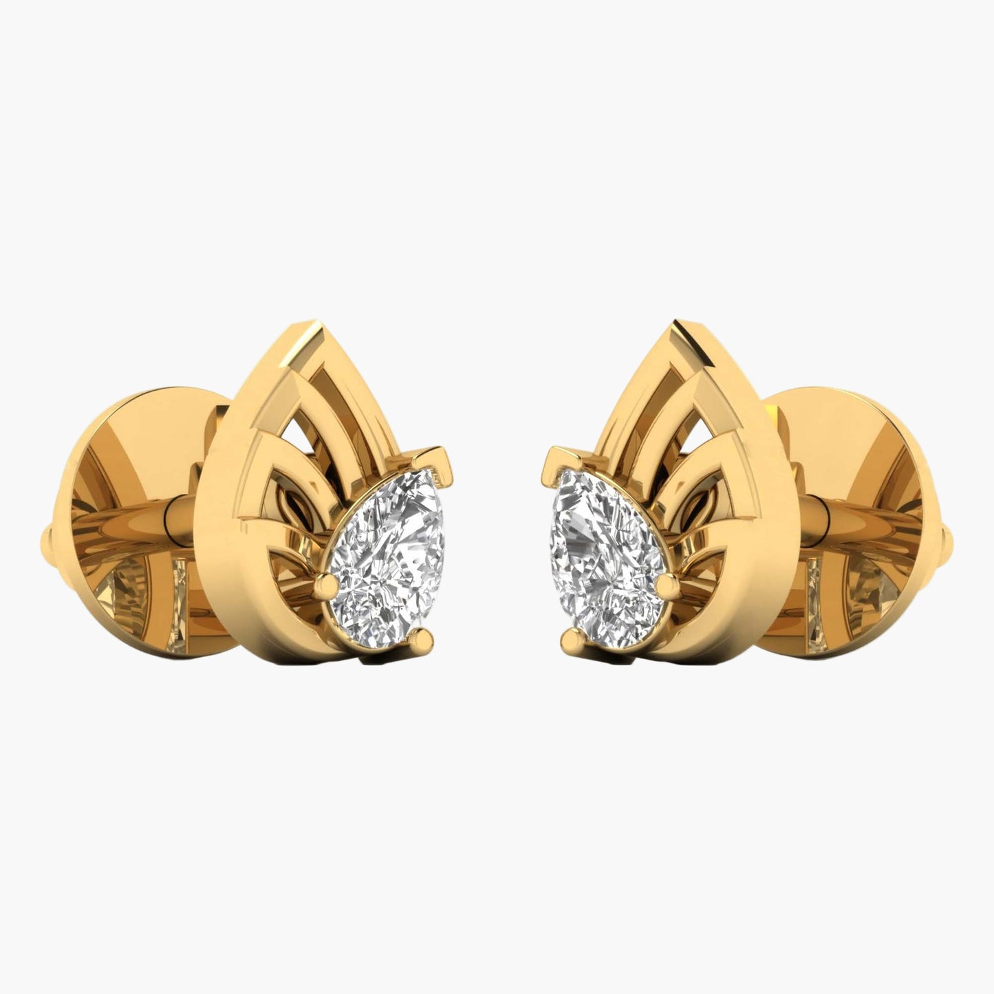 Shielder Diamond Earrings