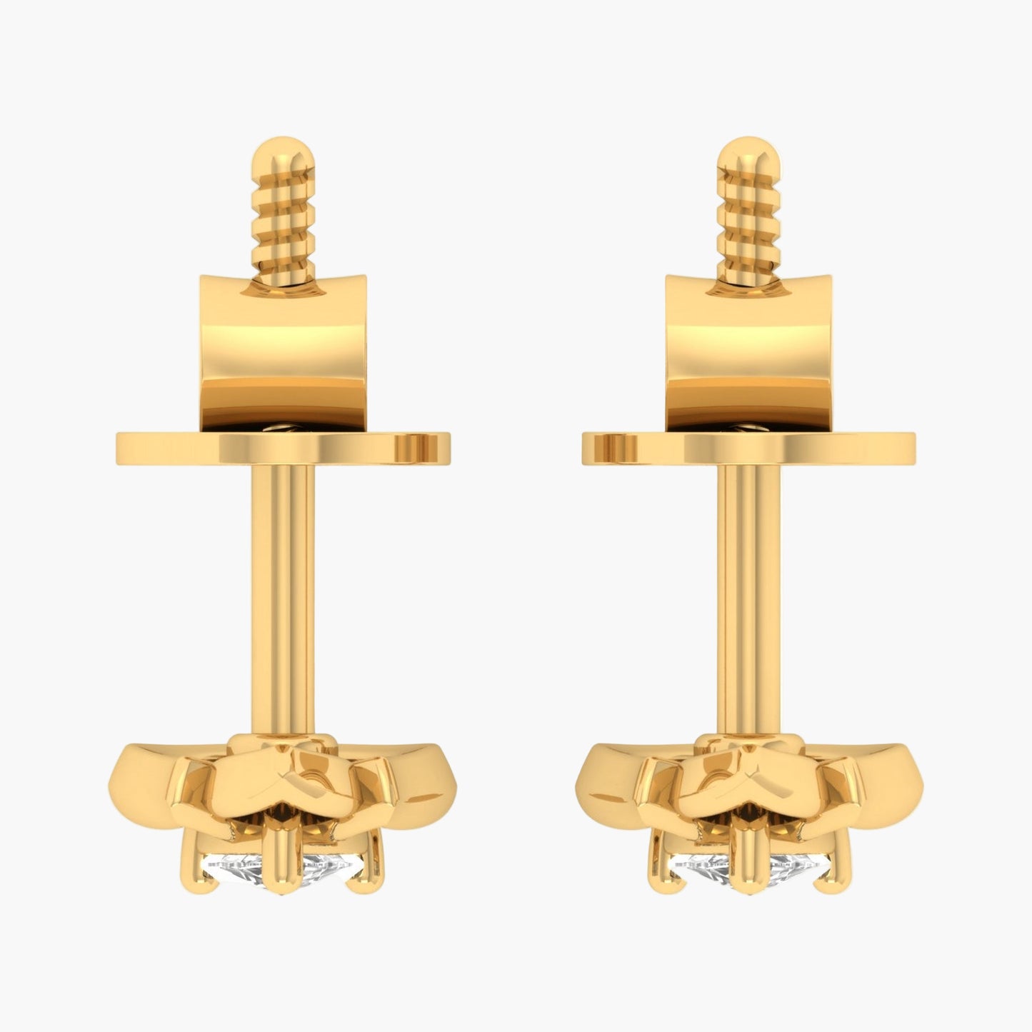 Forest Raindrop Diamond Earrings