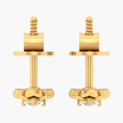 Forest Raindrop Diamond Earrings