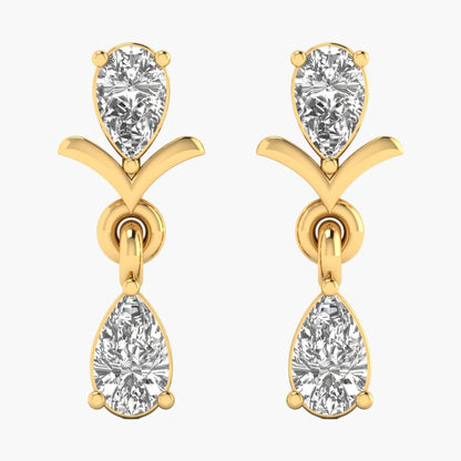 Timeless Trail Diamond Earrings