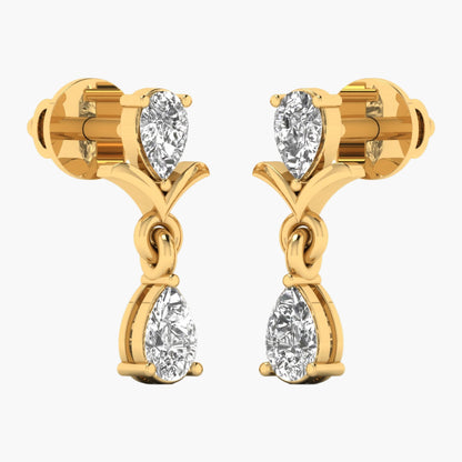 Luxury Redefined Drop Diamond Earrings