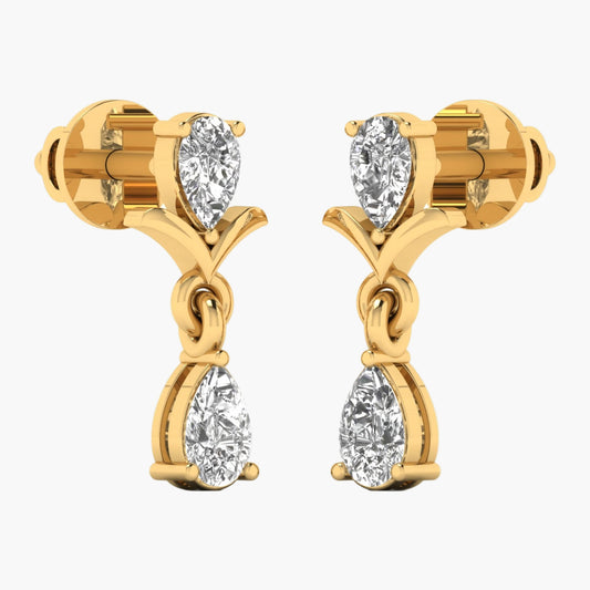 Luxury Redefined Drop Diamond Earrings
