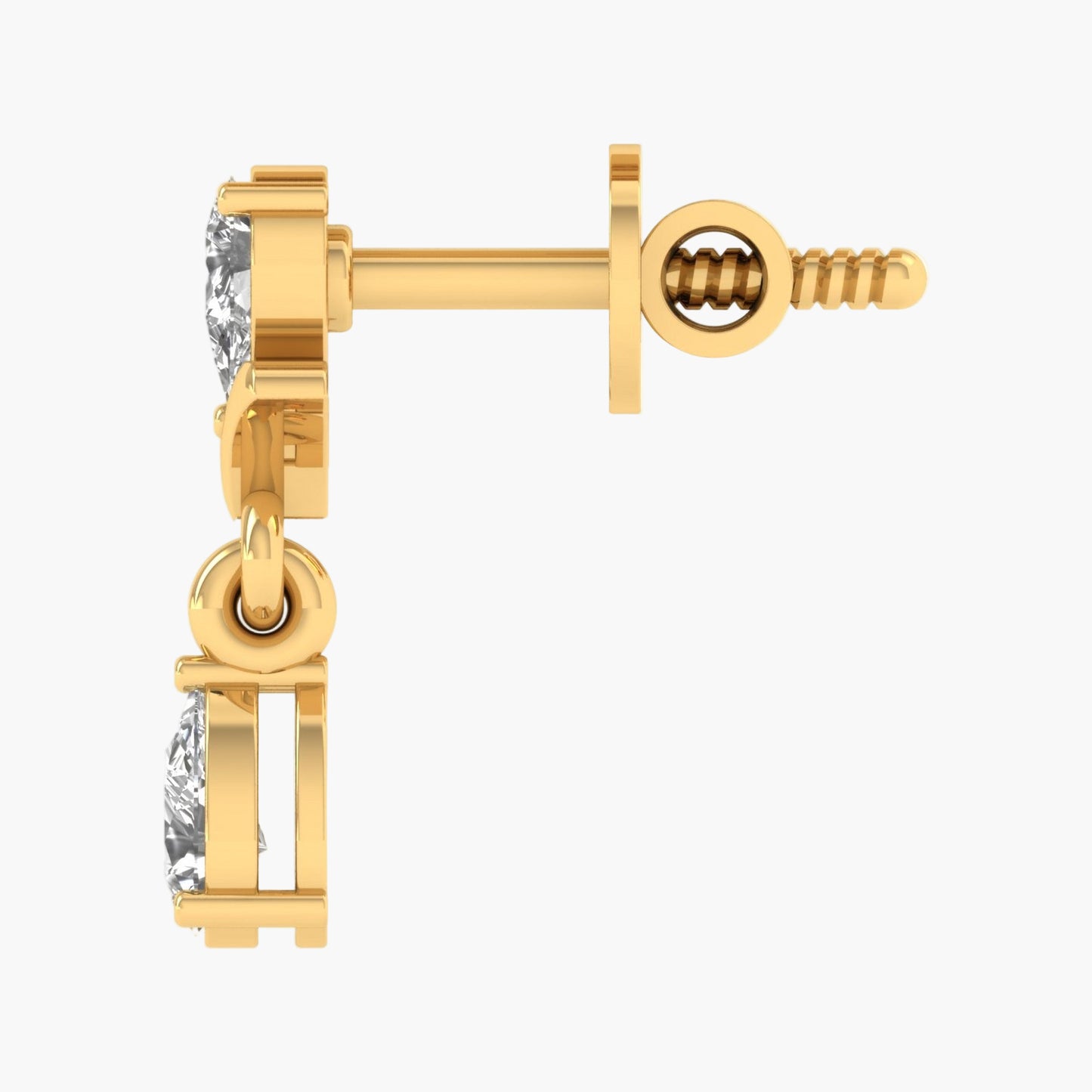 Luxury Redefined Drop Diamond Earrings