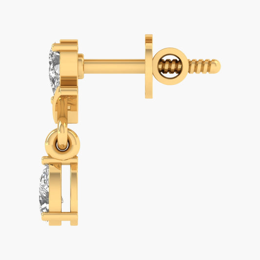 Luxury Redefined Drop Diamond Earrings