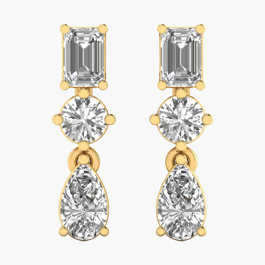 Celestial Tears Diamond Earrings