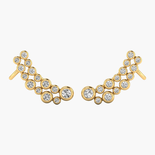 Lumy Bew Diamond Earrings