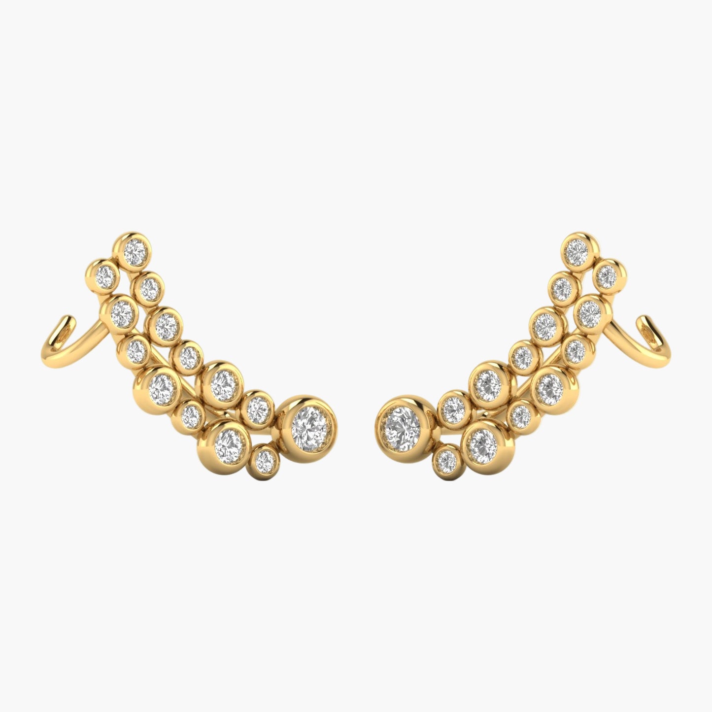 Lumy Bew Diamond Earrings
