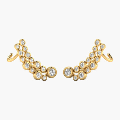 Lumy Bew Diamond Earrings