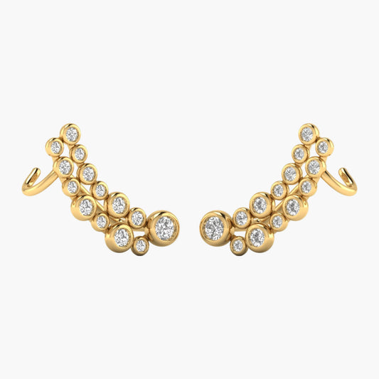 Lumy Bew Diamond Earrings