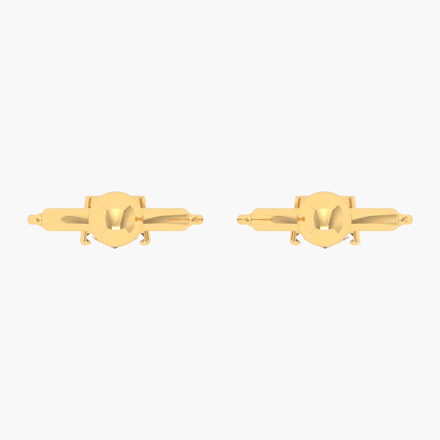 Bow & Arrow Helix Diamond Earrings