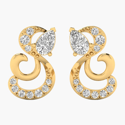 Astralis Spark Diamond Earrings