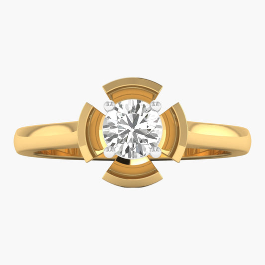 Petal Delight Diamond Ring