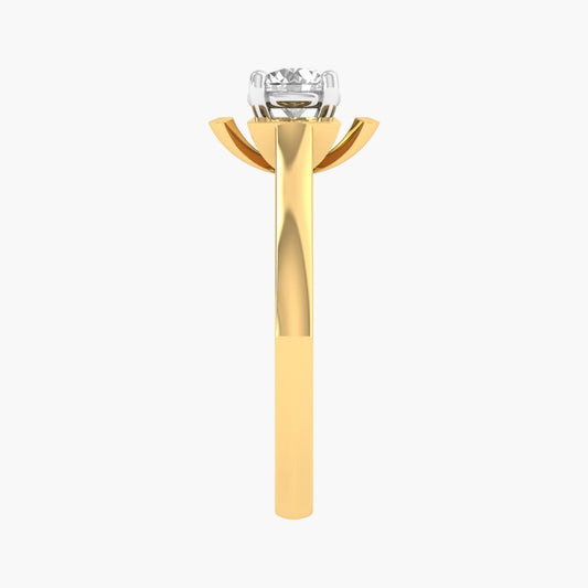 Petal Delight Diamond Ring