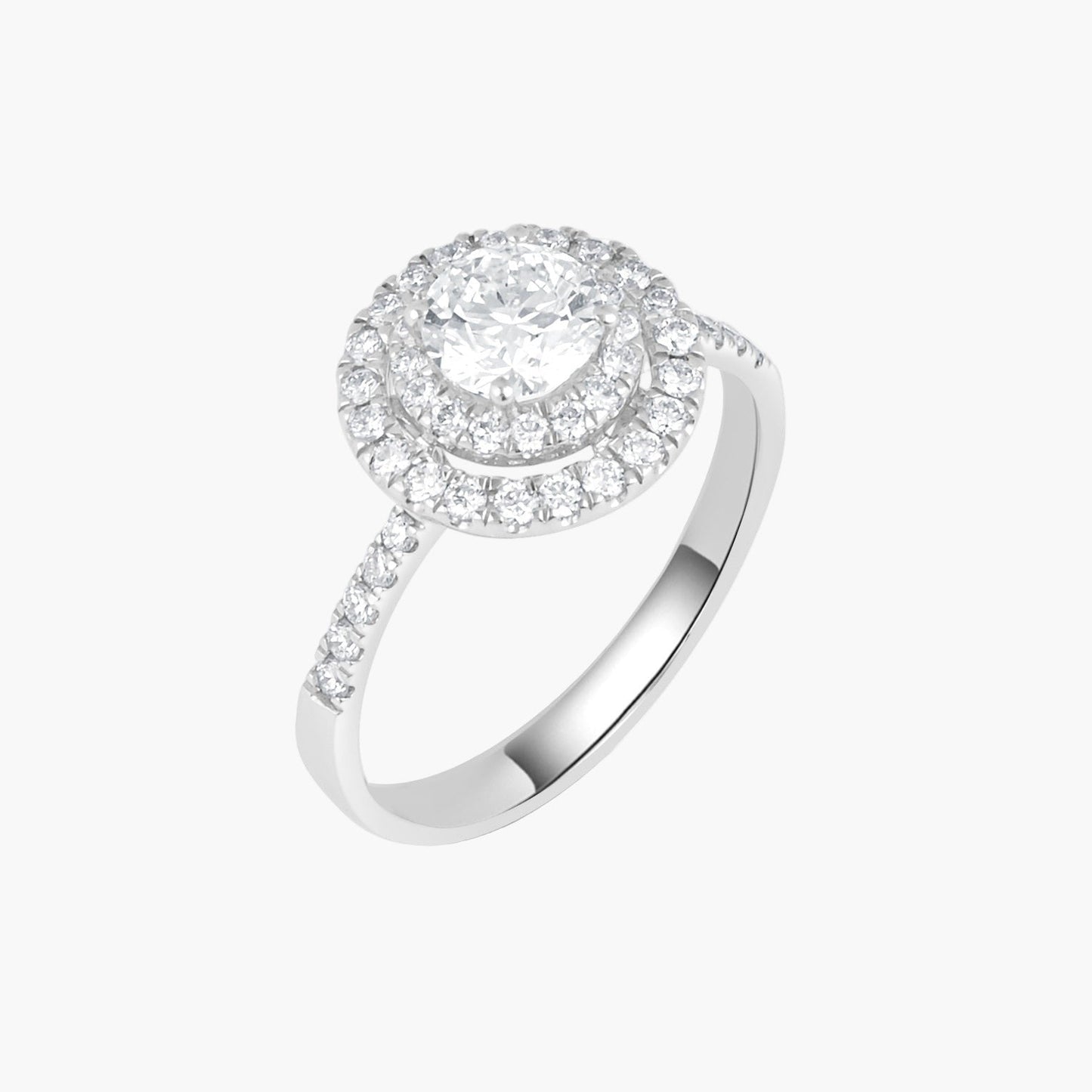 Solitaire Round Shaped Diamond Ring