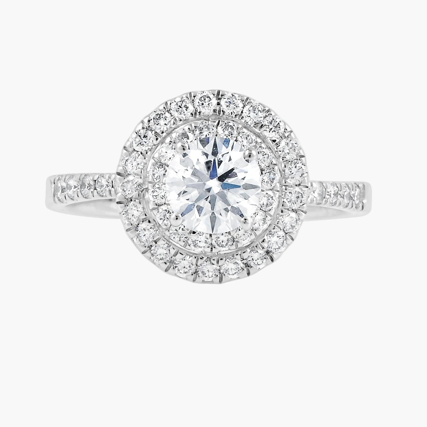 Solitaire Round Shaped Diamond Ring